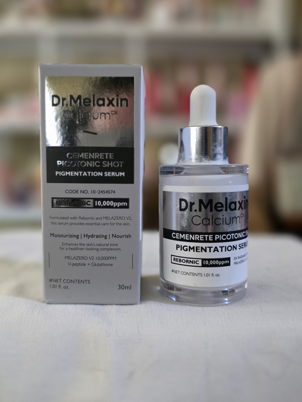 Calcium Pigmentation Serum - Silver/White